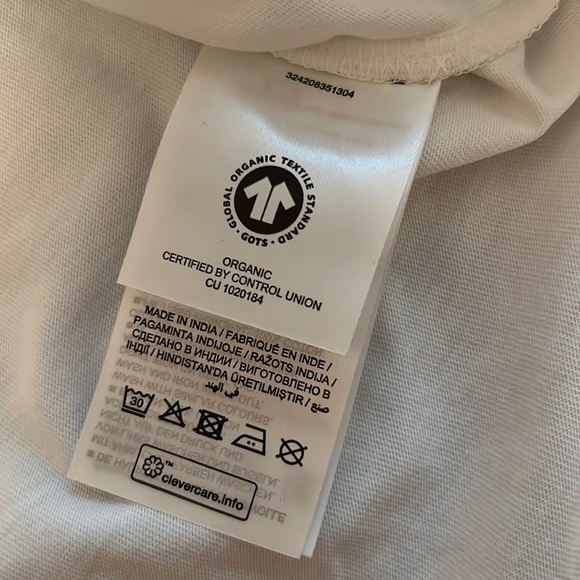 NWOT Marc O’Polo Relaxed Fit logo graphic embroidered t-shirt size L 🤍 - Picture 5 of 5